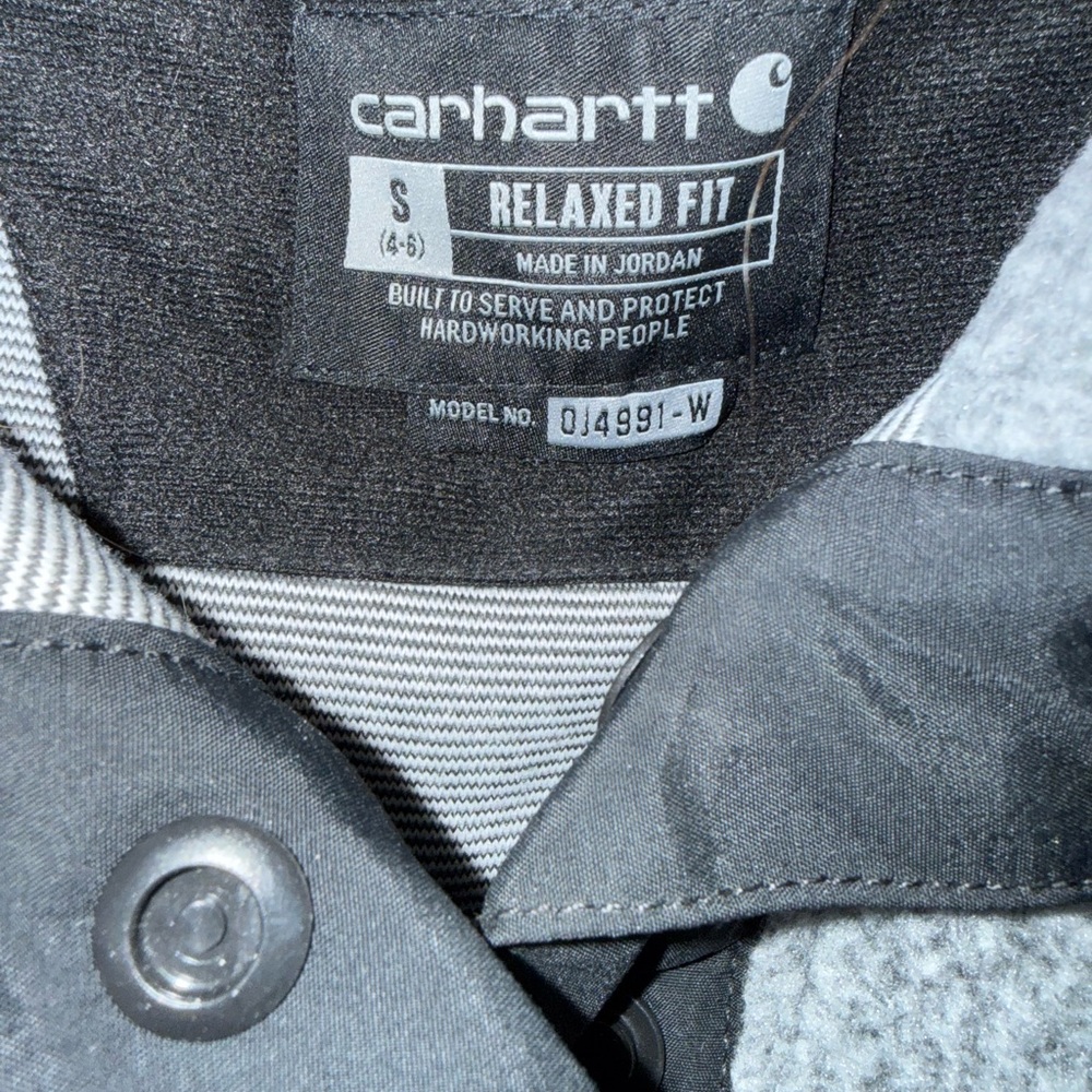 Women’s Carhartt Sherpa 3/4 Button Pullover - Picture 2 of 2